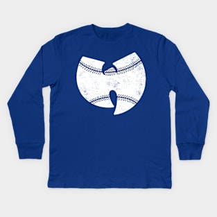 Wutang Baseball Kids Long Sleeve T-Shirt